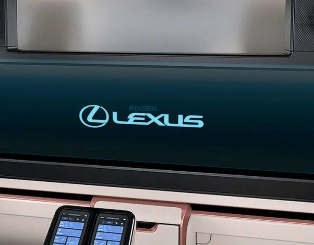 Захисне скло Pixsel для заднього монітора LEXUS LM 47.7“ 2023 - (гібридне глянець)