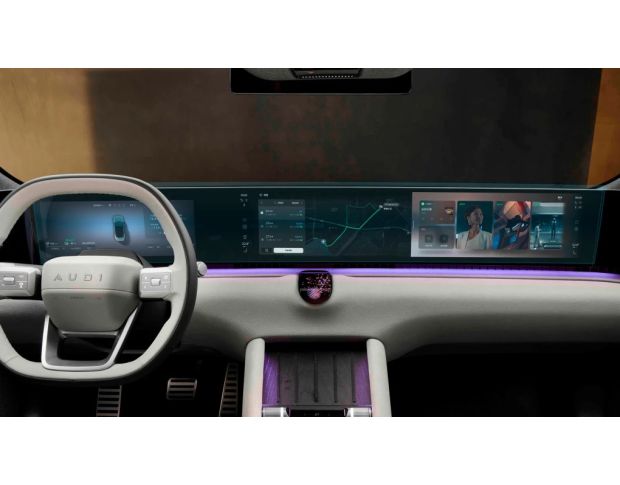 Защитное стекло Pixsel на монитор AUDI E5 43.3“ 2025 - (гибридное мат)