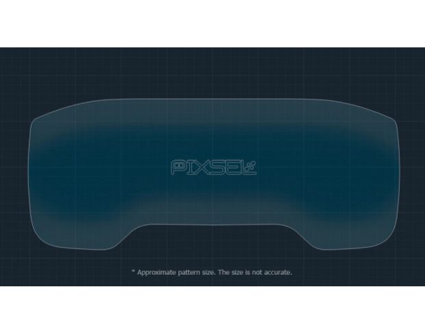 Захисне скло Pixsel на панель приладів TOYOTA COROLLA CROSS 11.7“ 2025 - (гібридне глянець)