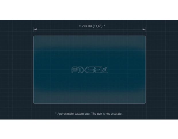 Защитное стекло Pixsel на монитор BYD SONG PRO 13.5“ 2025 - (гибридное мат)