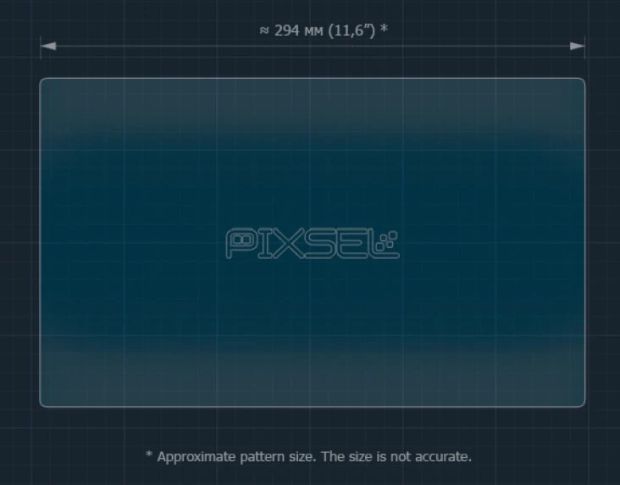 Защитное стекло Pixsel на монитор BYD SONG PRO 13.5“ 2025 - (гибридное мат)