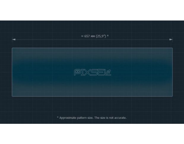 Защитное стекло Pixsel на монитор MAZDA EZ-60 27“ 2025 - (гибридное мат)