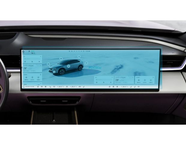 Защитное стекло Pixsel на монитор MAZDA EZ-60 27“ 2025 - (гибридное мат)