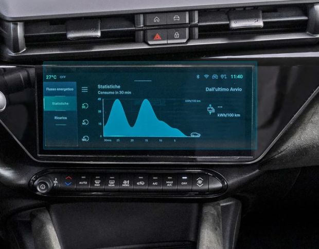 Захисне скло Pixsel на монітор ALFA ROMEO JUNIOR 11.1“ 2024 - (гібридне глянець)