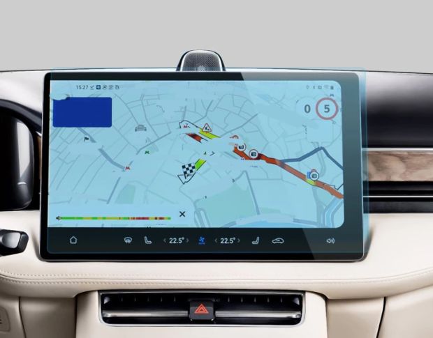 Защитное стекло Pixsel на монитор AITO M5 16.3“ 2025 - (гибридное мат)