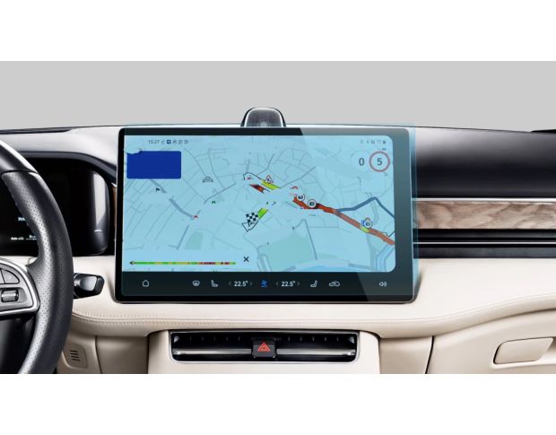 Защитное стекло Pixsel на монитор AITO M5 16.3“ 2025 - (гибридное мат)