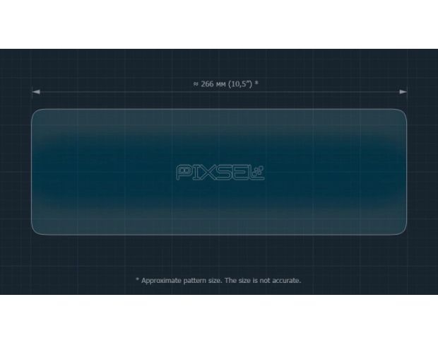 Захисне скло Pixsel на панель приладів POLESTAR 4 11“ 2023 - (гібридне глянець)
