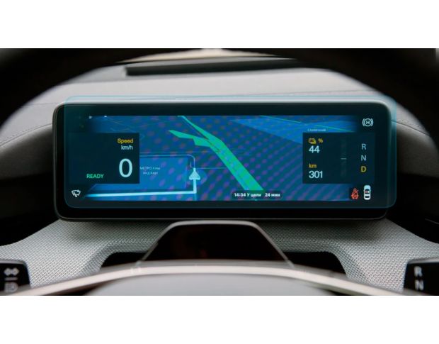 Захисне скло Pixsel на панель приладів POLESTAR 4 11“ 2023 - (гібридне мат)