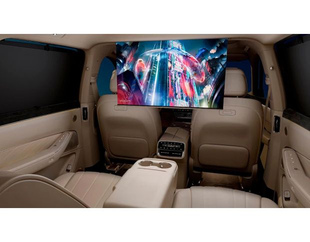 Защитное стекло Pixsel для заднего климат-контроля AITO M9 7.7“ 2024 - (гибридное глянец)