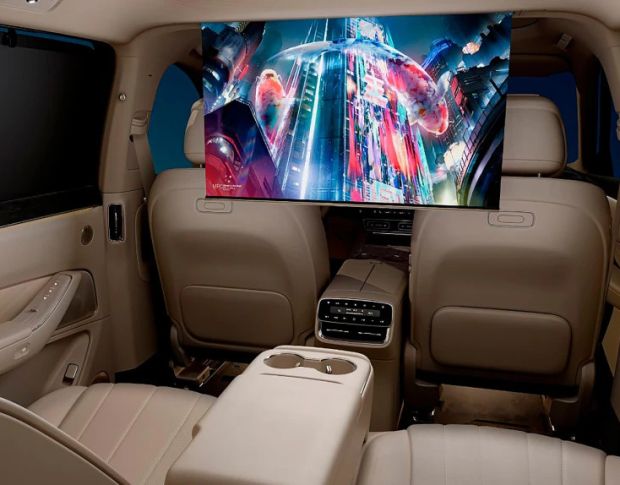 Захисне скло Pixsel на задній клімат-контроль AITO M8 7.7“ 2025 - (гібридне мат)