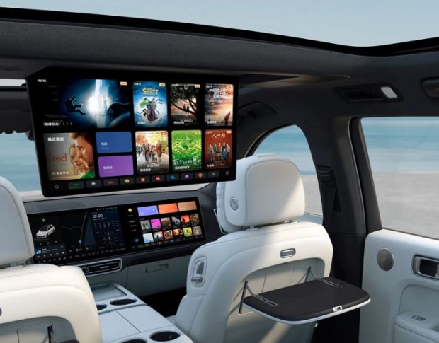 Захисне скло Pixsel для заднього монітора LI AUTO MEGA 22.2“ 2024 - (гібридне мат)