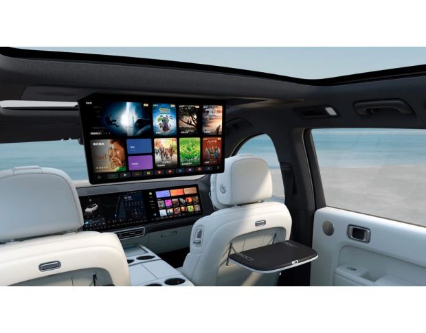 Захисне скло Pixsel для заднього монітора LI AUTO MEGA 22.2“ 2024 - (гібридне мат)