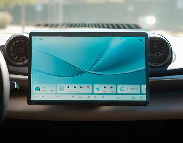 Захисне скло Pixsel на монітор BYD DOLPHIN 13.5“ 2025 - (гібридне глянець)