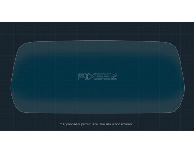 Захисне скло Pixsel на панель приладів BYD DOLPHIN 10.9“ 2025 - (гібридне глянець)