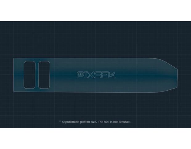 Захисне скло Pixsel на панель приладів DENZA N8L 23.1“ 2025 - (гібридне глянець)