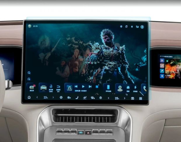 Захисне скло Pixsel на монітор DENZA N8L 23.1“ 2025 - (гібридне глянець)