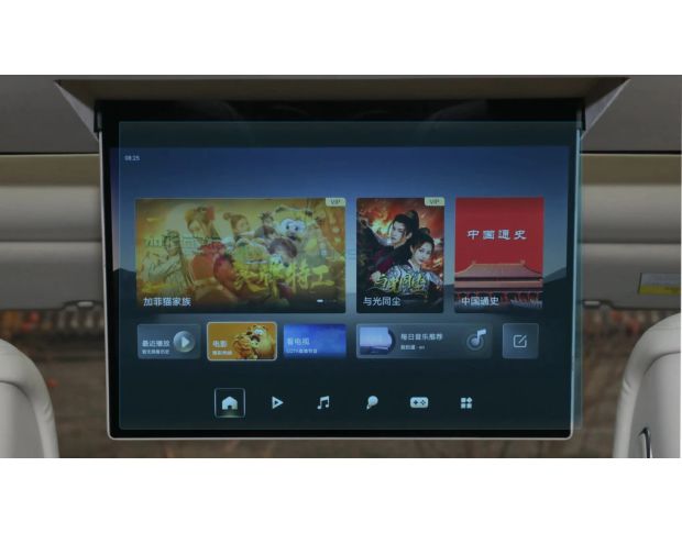 Защитное стекло Pixsel на задний монитор DENZA N8L 18.1“ 2025 - (гибридное мат)