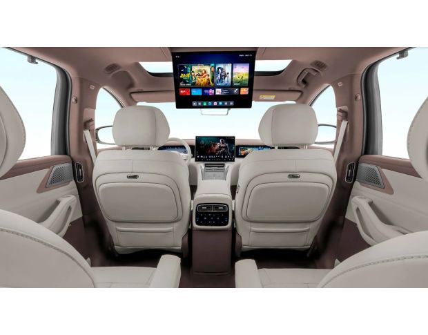 Защитное стекло Pixsel для заднего климат-контроля DENZA N8L 9.3“ 2025 - (гибридное глянец)