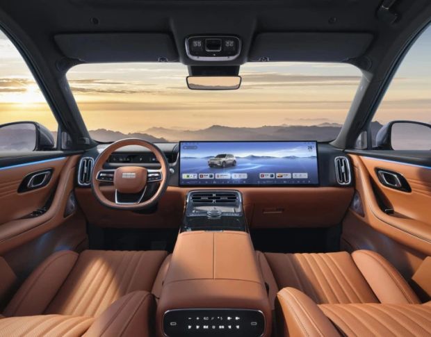 Захисне скло Pixsel на монітор GEELY GALAXY M9 30.1“ 2025 - (гібридне глянець)