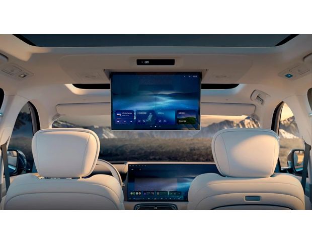 Захисне скло Pixsel на задній монітор GEELY GALAXY M9 18.2“ 2025 - (гібридне мат)