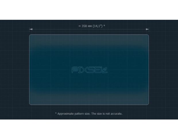 Защитное стекло Pixsel на монитор AVATR 11 16.4“ 2025 - (гибридное глянец)
