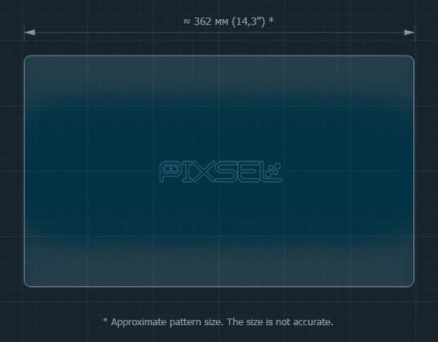 Захисне скло Pixsel на монітор AVATR 11 16.6“ 2025 - (гібридне мат)