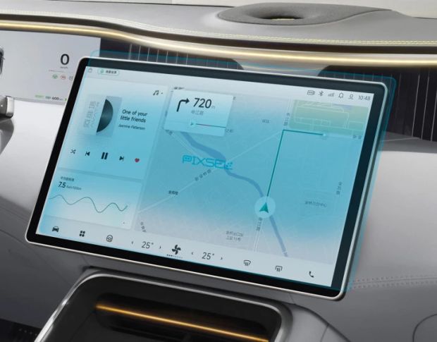 Захисне скло Pixsel на монітор AVATR 11 16.6“ 2025 - (гібридне мат)