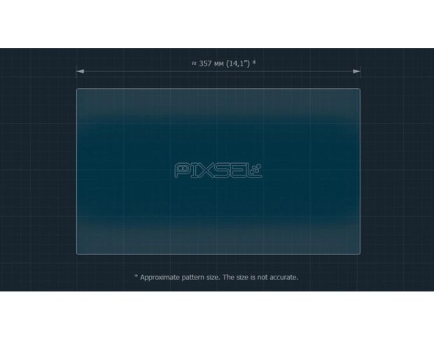 Захисне скло Pixsel на монітор XPENG G6 16.3“ 2025 - (гібридне мат)