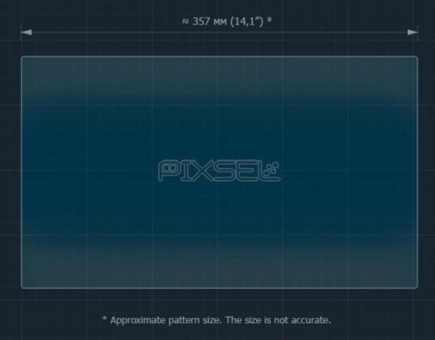 Захисне скло Pixsel на монітор XPENG G6 16.3“ 2025 - (гібридне мат)