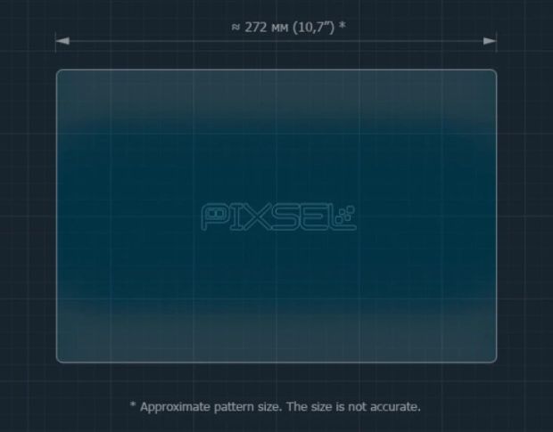 Захисне скло Pixsel на монітор FORD PUMA 12.9“ 2024 - (гібридне мат)