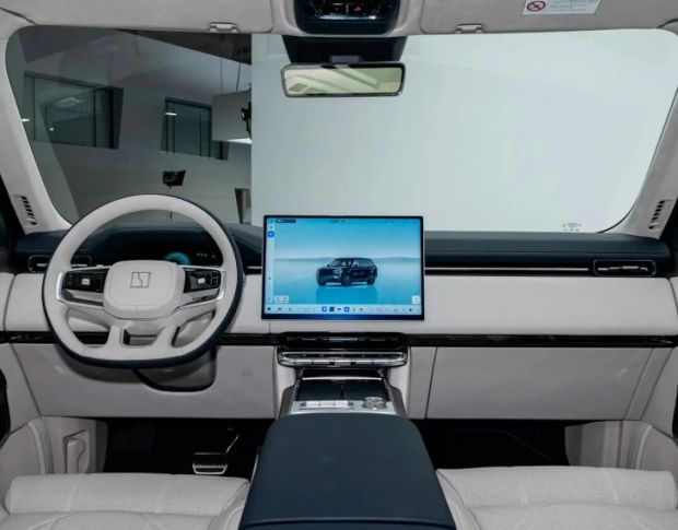 Захисне скло  на монітор ZEEKR 9X 16.7“ 2025 - (гібридне глянець)