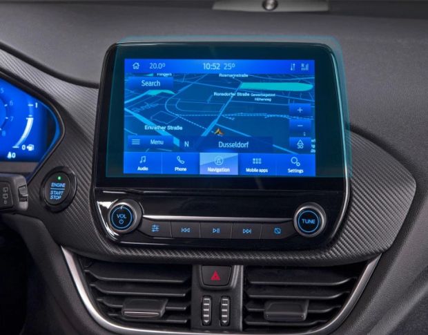 Захисне скло Pixsel на монітор FORD FIESTA 10.2“ 2017 - 2023 (гібридне глянець)