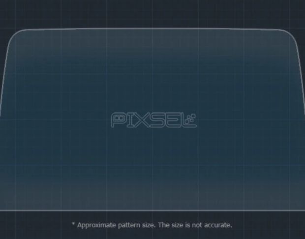 Захисне скло Pixsel на монітор FORD FIESTA 10.2“ 2017 - 2023 (гібридне мат)