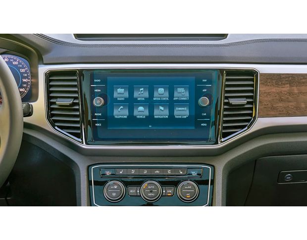 Захисне скло Pixsel на монітор VOLKSWAGEN ATLAS 10.9“ 2017 - 2020 (гібридне глянець)