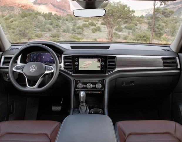 Захисне скло Pixsel на монітор VOLKSWAGEN ATLAS 10.9“ 2021 - 2022 (гібридне глянець)