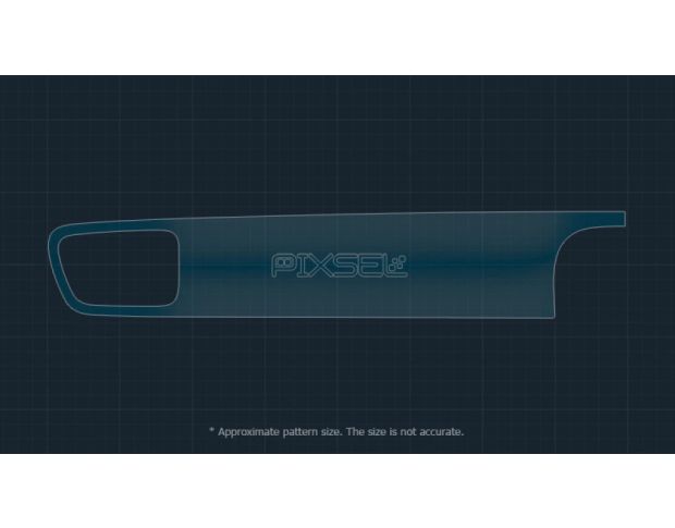 Захисне скло Pixsel на панель приладів BYD SEALION 6 27.9“ 2025 - (гібридне глянець)