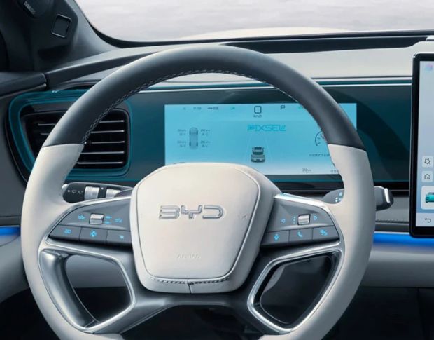 Захисне скло Pixsel на панель приладів BYD SEALION 6 27.9“ 2025 - (гібридне глянець)