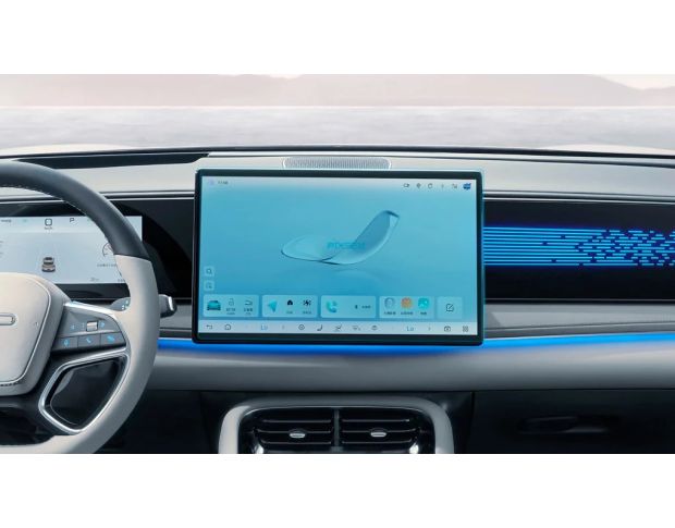 Захисне скло Pixsel на монітор BYD SEALION 6 16.2“ 2025 - (гібридне глянець)