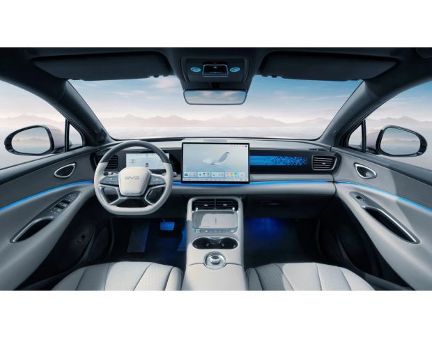 Захисне скло Pixsel на монітор BYD SEALION 6 16.3“ 2025 - (гібридне глянець)