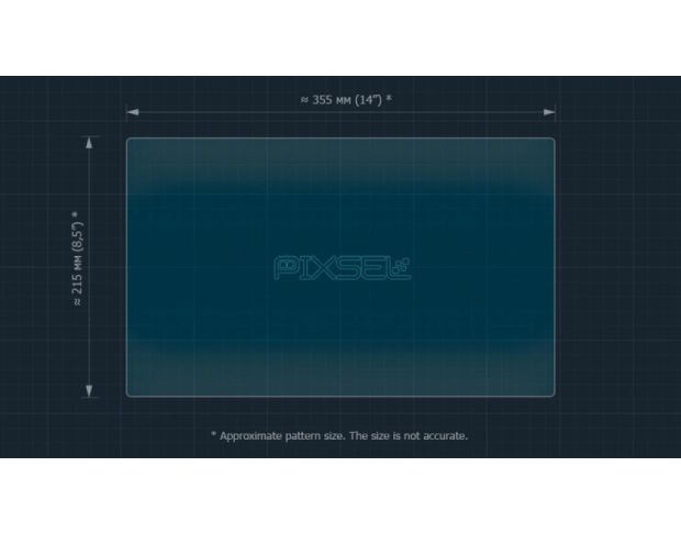 Захисне скло Pixsel на монітор BYD SEALION 6 16.3“ 2025 - (гібридне глянець)