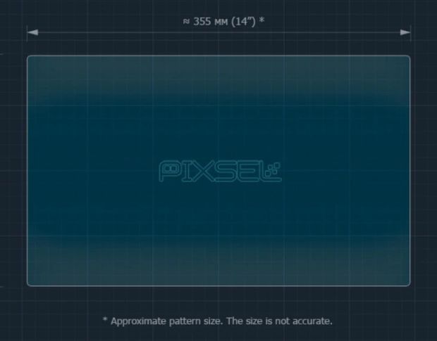Защитное стекло Pixsel на монитор BYD SEALION 6 16.3“ 2025 - (гибридное мат)