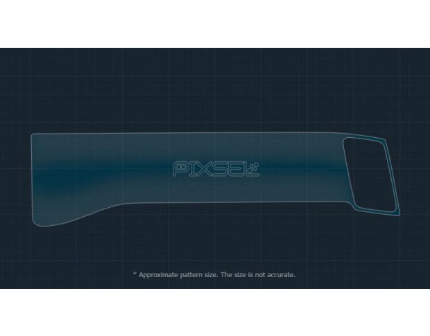 Захисне скло Pixsel для монітора пасажира BYD SONG L DM-I 25.8“ 2024 - (гібридне мат)