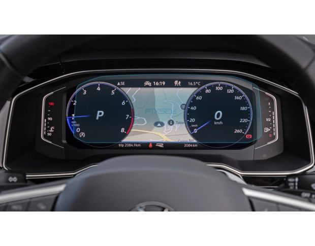 Захисне скло Pixsel на панель приладів VOLKSWAGEN TAIGO 9.9“ 2022 - (гібридне мат)
