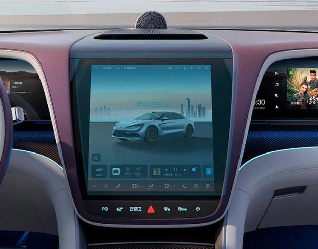 Захисне скло Pixsel на монітор YANGWANG U7 15.7“ 2025 - (гібридне мат)