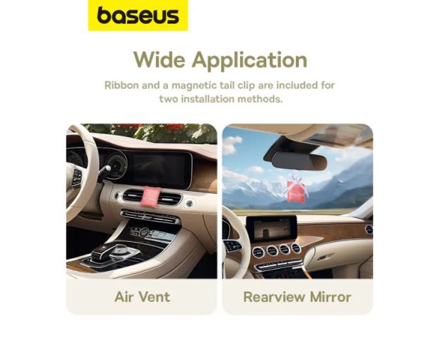 Baseus Margaret Car Air Freshener - Ароматизатор із запахом Neon Garden