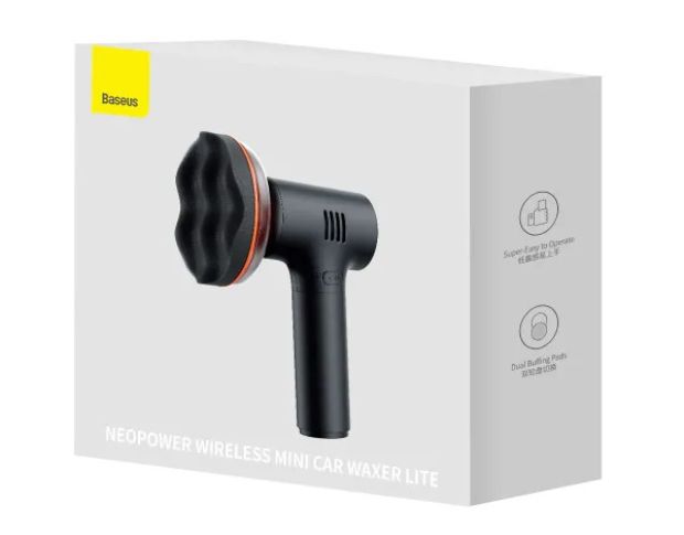 Baseus NeoPower Wireless Mini Car Waxer Lite 30 Вт - Акумуляторна полірувальна машинка