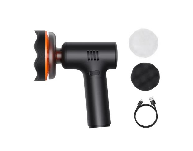 Baseus NeoPower Wireless Mini Car Waxer Lite 30 Вт - Акумуляторна полірувальна машинка