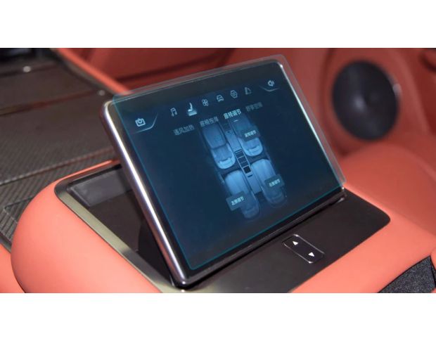 Защитное стекло Pixsel для заднего климат-контроля YANGWANG U7 7.7“ 2025 - (гибридное глянец)