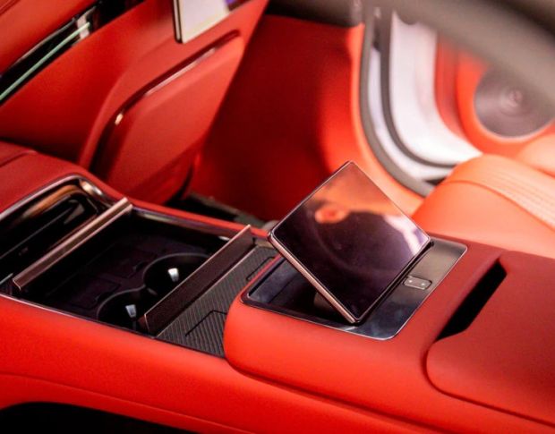 Защитное стекло Pixsel для заднего климат-контроля YANGWANG U7 7.7“ 2025 - (гибридное глянец)