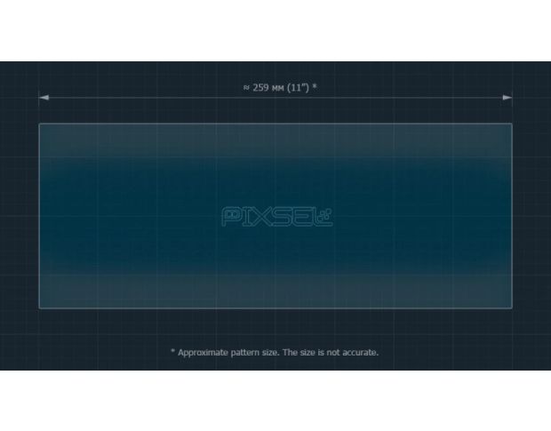 Защитное стекло Pixsel на монитор PEUGEOT 208 11“ 2023 - (гибридное мат)